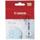Картридж Canon CLI-8PC фото-голубой, 490 стр, для iP6600D, iP6700D, MP970, Pixma Pro9000, Pixma Pro9000 Mark II