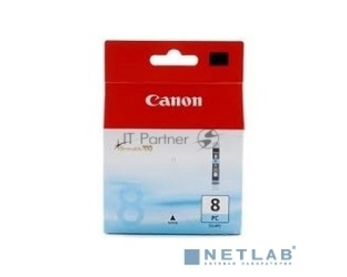 Картридж Canon CLI-8PC фото-голубой, 490 стр, для iP6600D, iP6700D, MP970, Pixma Pro9000, Pixma Pro9000 Mark II