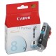 Картридж Canon CLI-8PC фото-голубой, 490 стр, для iP6600D, iP6700D, MP970, Pixma Pro9000, Pixma Pro9000 Mark II