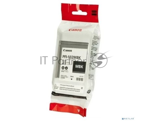 Картридж Canon PFI-102MBk (0894B001) матовый черный, 130 мл., для iPF500/600/700