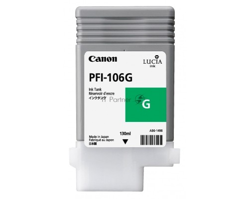 Картридж струйный Canon PFI-106 G зеленый для iPF6400/6450 (6628B001)