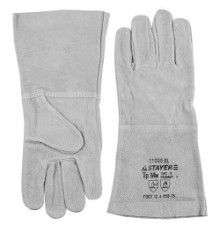 STAYER Краги термостойкие для сварки и тяжелых механических работ, длина 400мм [11331-XL_z01]