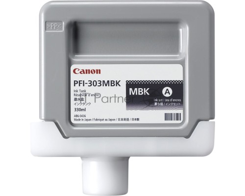 Картридж струйный Canon PFI-303 MBK черный матовый для iPF815/825 (2957B001)