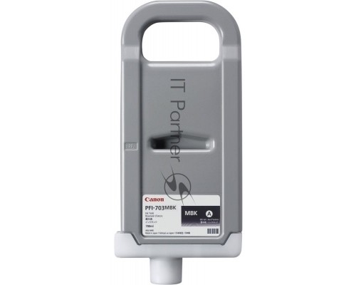 Картридж струйный Canon PFI-703MBk (2962B001) Matte Black (700 мл) для Canon iPF810, iPF815, iPF820, iPF825