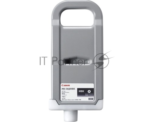 Картридж струйный Canon PFI-703MBk (2962B001) Matte Black (700 мл) для Canon iPF810, iPF815, iPF820, iPF825