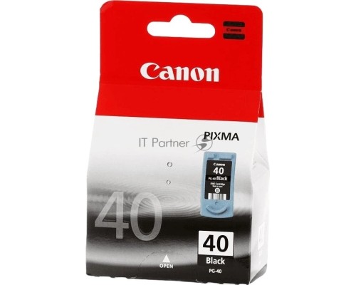 Картридж струйный PG-40Bk (0615B025), для Canon MP150/170/450/iP2200/iP1600, Черный, 16ml