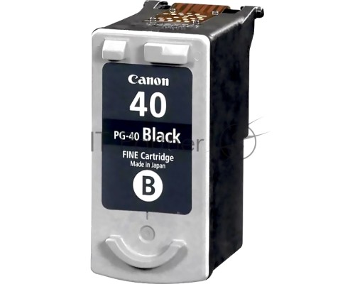 Картридж струйный PG-40Bk (0615B025), для Canon MP150/170/450/iP2200/iP1600, Черный, 16ml