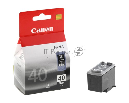 Картридж струйный PG-40Bk (0615B025), для Canon MP150/170/450/iP2200/iP1600, Черный, 16ml