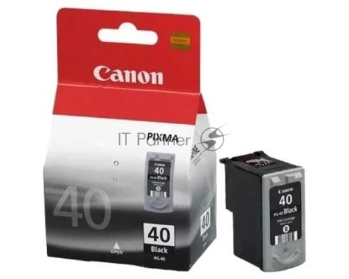 Картридж струйный PG-40Bk (0615B025), для Canon MP150/170/450/iP2200/iP1600, Черный, 16ml