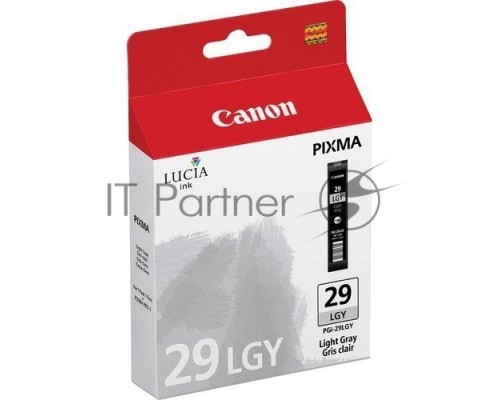 Картридж струйный Canon PGI-29LGY (4872B001) светло-серый (36 мл) для Canon Pixma Pro 1