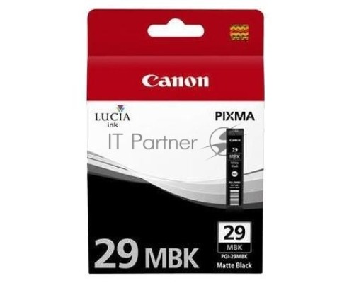 Картридж струйный Canon PGI-29MBK (4868B001) черный (36 мл) для Canon Pixma Pro 1