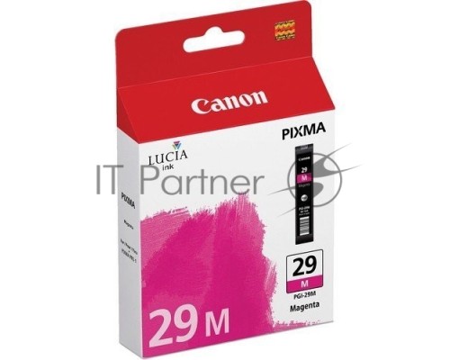 Картридж струйный Canon PGI-29M (4874B0011) пурпурный (281стр.) для Canon Pixma Pro 1