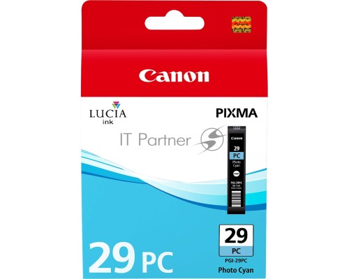 Картридж струйный Canon PGI-29PC (4876B001) фото голубой (36 мл) для Canon Pixma Pro 1