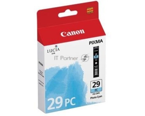 Картридж струйный Canon PGI-29PC (4876B001) фото голубой (36 мл) для Canon Pixma Pro 1