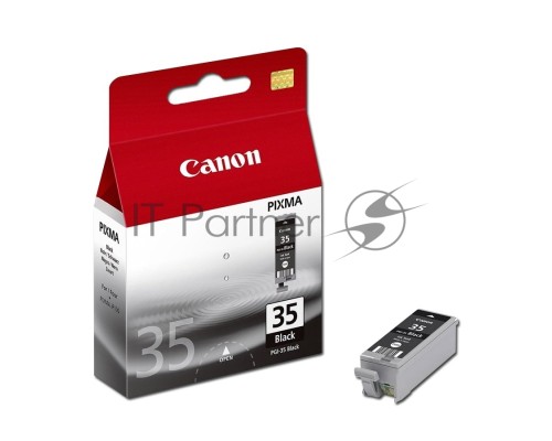 Картридж Canon PGI-35Bk (1509B001) черный (9.30 мл, 200 стр.) для Canon PIXMA iP100, iP110