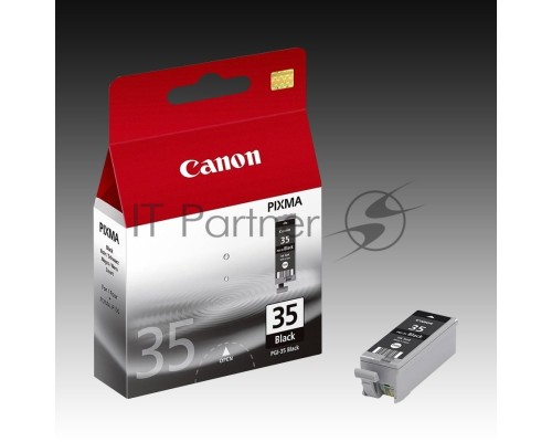Картридж Canon PGI-35Bk (1509B001) черный (9.30 мл, 200 стр.) для Canon PIXMA iP100, iP110