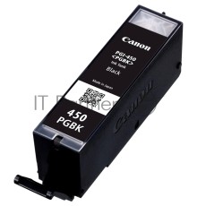 Картридж струйный Canon PGI-450PGBK (6499B001) пигментный черный (15 мл. 300 стр.) для PIXMA iP7240/MG6340/MG5440