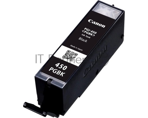 Картридж струйный Canon PGI-450PGBK (6499B001) пигментный черный (15 мл. 300 стр.) для PIXMA iP7240/MG6340/MG5440