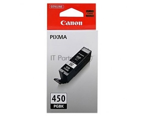 Картридж струйный Canon PGI-450PGBK (6499B001) пигментный черный (15 мл. 300 стр.) для PIXMA iP7240/MG6340/MG5440