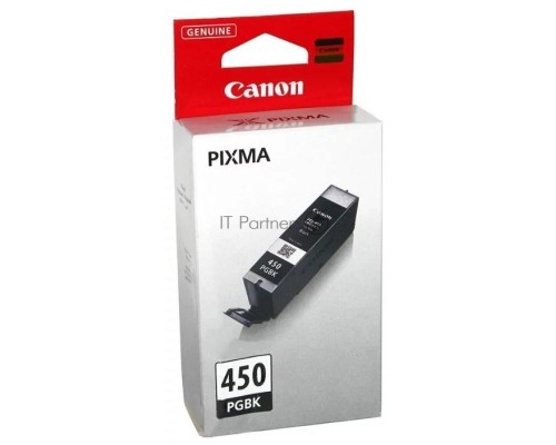 Картридж струйный Canon PGI-450PGBK (6499B001) пигментный черный (15 мл. 300 стр.) для PIXMA iP7240/MG6340/MG5440