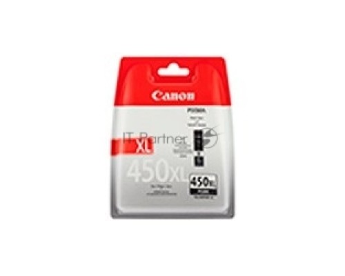 Картридж струйный Canon PGI-450XLPGBK (6434B001) пигментный черный, 22мл (500 стр.), для PIXMA iP7240/MG6340/MG5440