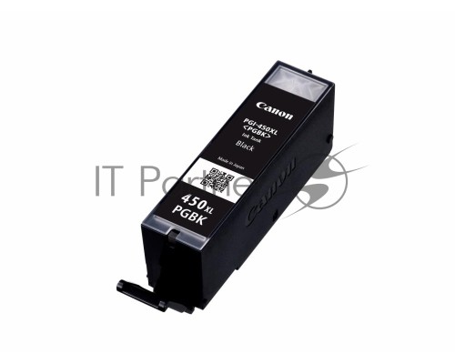 Картридж струйный Canon PGI-450XLPGBK (6434B001) пигментный черный, 22мл (500 стр.), для PIXMA iP7240/MG6340/MG5440