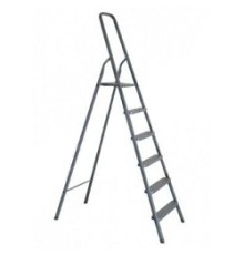 СИБИН Лестница-стремянка алюминиевая, 6 ступеней, 124 см [38801-6]