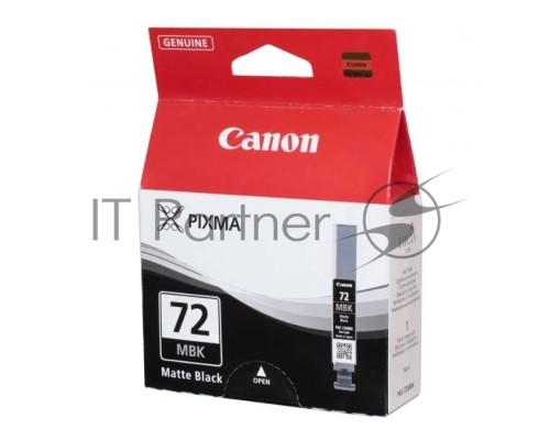 Картридж струйный Canon PGI-72MBK (6402B001) матовый-черный (14 мл) для Canon PIXMA PRO-10