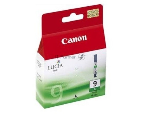 Картридж струйный PGI-9G (1041B001) зеленый (14 мл.) для Canon Pixma 9500 (Mark II)
