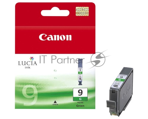 Картридж струйный PGI-9G (1041B001) зеленый (14 мл.) для Canon Pixma 9500 (Mark II)