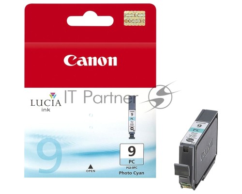 Картридж струйный Canon PGI-9PC (1038B001) фото голубой (14 мл.) для Canon Pixma 9500