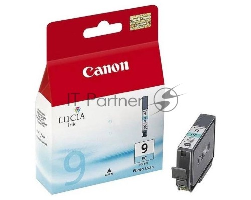 Картридж струйный Canon PGI-9PC (1038B001) фото голубой (14 мл.) для Canon Pixma 9500