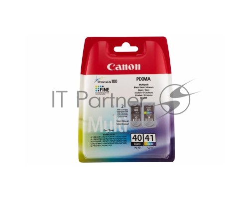 Картридж струйный Canon PG-40+CL-41 0615B043 черный/трехцветный набор карт. для Canon Pixma MP450/150/170