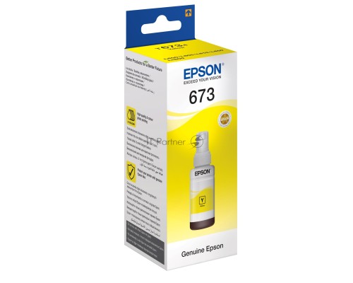 Чернила для EPSON C13T67344A L800 (yellow) 70 мл