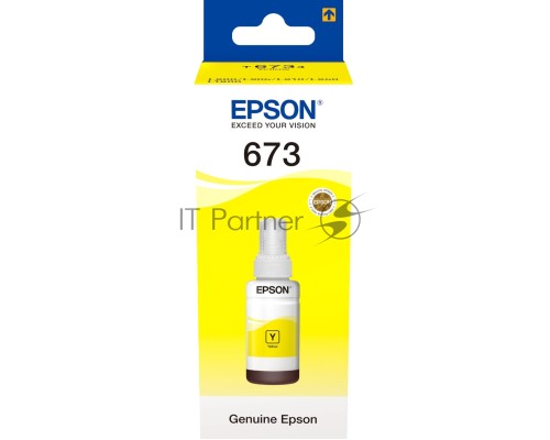 Чернила для EPSON C13T67344A L800 (yellow) 70 мл