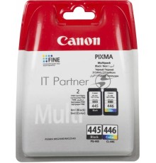 Картридж струйный PG-445/CL-446 (8283B004), для Canon PIXMA MG2540, PIXMA MG2440, 4 цвета, 180 стр.