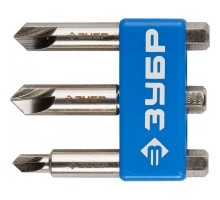 Набор ЗУБР: Экстракторы поврежденного крепежа,для выкручивания крепежа с износом граней шлица до 95%,3предмета [26700-H3]