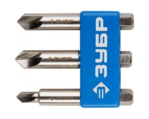 [Наборы] Набор ЗУБР: Экстракторы поврежденного крепежа,для выкручивания крепежа с износом граней шлица до 95%,3предмета [26700-H3]