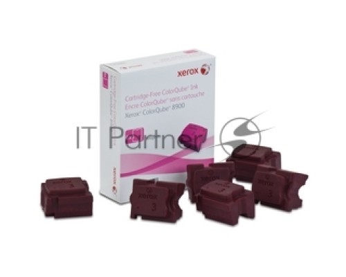 Чернила XEROX   108R01023 Пурпурный,Magenta  6 шт. (16900 стр)   для XEROX ColorQube 8900 (Channels)