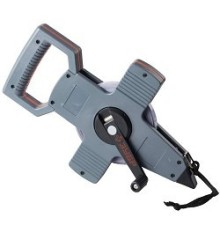 Мерная лента ЗУБР геодезийная, стальное полотно с защитным покрытием, 100мх10мм[34181-100]