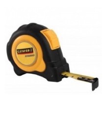 STAYER LEADER 8м / 25мм рулетка с автостопом в ударостойком обрезиненном корпусе [3402-08-25_z01]