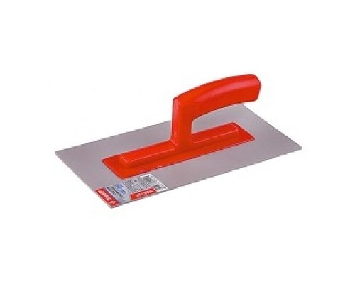 [Шпатели, мастерки, кельмы, терки, гладилки] ЗУБР Гладилка пластмассовая с уголком, 130х280мм [08145]