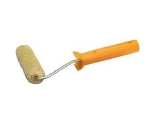 [Шпатели, мастерки, кельмы, терки, гладилки] Мини-валик SYNTEX ПОЛИАКРИЛ малярный в сборе, ворс 12мм, бюгель 6мм, 15х160мм, STAYER Master [03-0512-16_z01]