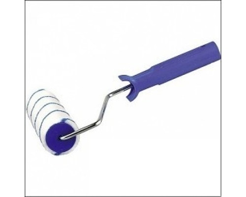 [Шпатели, мастерки, кельмы, терки, гладилки] Валик NYLON ПОЛИАМИД малярный в сборе, ворс 6мм, бюгель 6мм, 40х180мм, STAYER Master [03041-18]