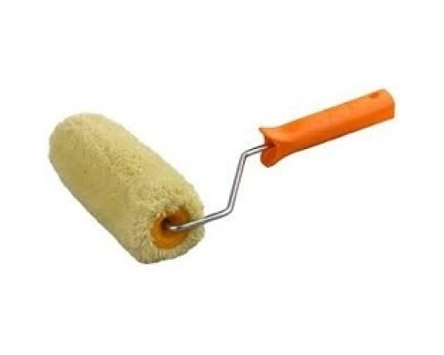 [Шпатели, мастерки, кельмы, терки, гладилки] Валик фасадный SYNTEX ПОЛИАКРИЛ малярный в сборе, ворс 18мм, бюгель 6мм, 50х240мм, STAYER Master [0320-24]