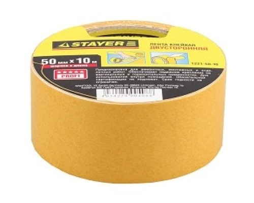 [Ленты клеящие, пленки, сетки] Лента STAYER 