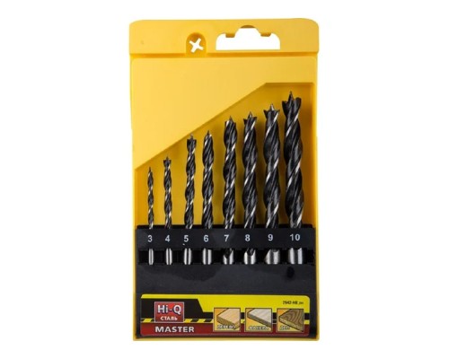 [Буры,сверла,долото] STAYER Набор сверл спиральных по дереву 