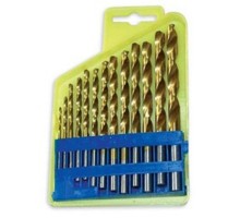 ЗУБР Набор сверл по металлу 13 шт (d=1,5-6,5 мм) ТИТАН, сталь Р6М5, класс А, 