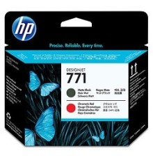 HP CE017A Печатающая головка  771 Matte Black/Chromatic Red Designjet, 