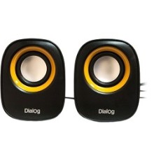 Dialog Colibri AC-06UP BLACK {акустические колонки 2.0, 6W RMS, питание от USB}